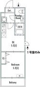 グランパセオ西新井 101 間取り図