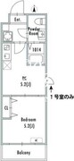 グランパセオ西新井 303 間取り図