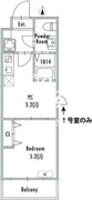 グランパセオ西新井 503 間取り図
