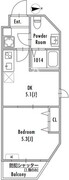 グランパセオ西新井 103 間取り図