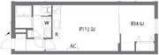 ケリア中板橋 202 間取り図