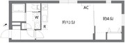 ケリア中板橋 103 間取り図