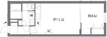 ケリア中板橋 402 間取り図