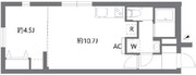 ケリア中板橋 404 間取り図