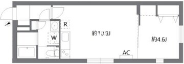 ケリア中板橋 301 間取り図