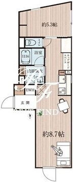 アイリス大塚 502 間取り図