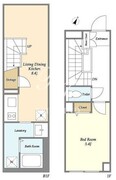ザ・レジデンス三軒茶屋 102 間取り図