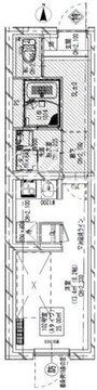 ジェノヴィア大森町2 102 間取り図