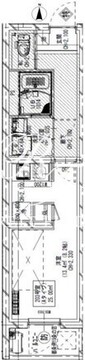 ジェノヴィア大森町2 303 間取り図