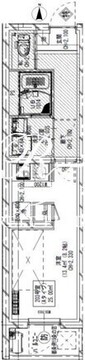 ジェノヴィア大森町2 403 間取り図