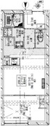 ジェノヴィア大森町2 204 間取り図
