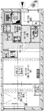 ジェノヴィア大森町2 204 間取り図