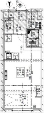 ジェノヴィア大森町2 205 間取り図