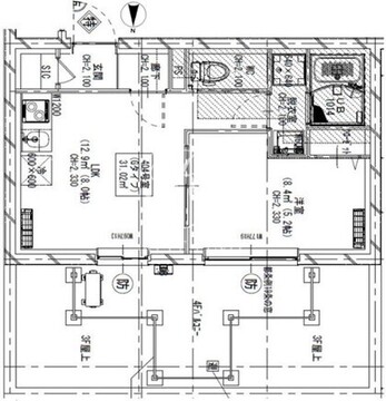 ジェノヴィア大森町2 404 間取り図