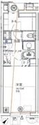 ジェノヴィア大森町 302 間取り図