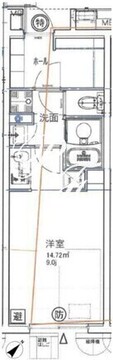 ジェノヴィア大森町 302 間取り図