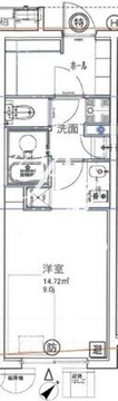 ジェノヴィア大森町 203 間取り図