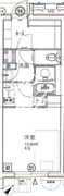 ジェノヴィア大森町 304 間取り図