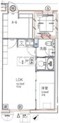 ジェノヴィア大森町 105 間取り図