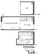 ペア新大久保 107 間取り図