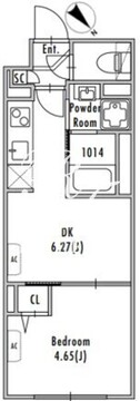 グランパセオ中野新井薬師前 302 間取り図