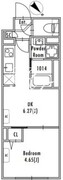 グランパセオ中野新井薬師前 402 間取り図