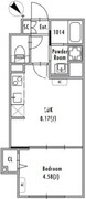 グランパセオ中野新井薬師前 304 間取り図