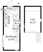 ロイヤルハイブ 201 間取り図