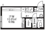 アバンテリム蒲田 201 間取り図
