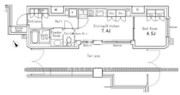 パークアクシス六本木檜町公園 102 間取り図