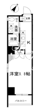 ヴィルダイワ 501 間取り図