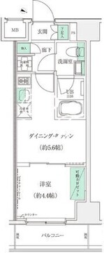 スタンズ板橋本町 902 間取り図