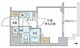 スプランディッド品川 703 間取り図