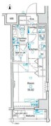 メイクスデザイン清澄白河アジールコート 506 間取り図