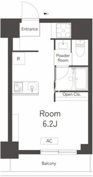 Ｂｅｌｌｅｖｉａｇｅ　Ｓｈｉｎｊｕｋｕ 810 間取り図