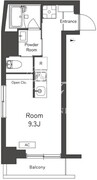 Ｂｅｌｌｅｖｉａｇｅ　Ｓｈｉｎｊｕｋｕ 808 間取り図