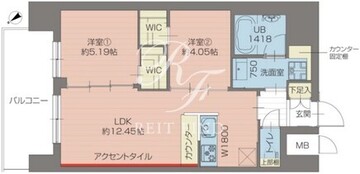 プレジオ尾久EURO 201 間取り図