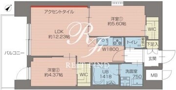 プレジオ尾久EURO 1203 間取り図