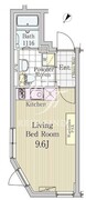 ラピス白金高輪 302 間取り図