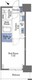プライムメゾン神保町 1302 間取り図
