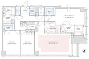 ラ・トゥール青葉台 2107 間取り図