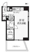 HF千駄木レジデンス 502 間取り図