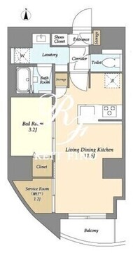 ヴィラクレスト東上野 501 間取り図