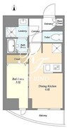ヴィラクレスト東上野 1301 間取り図