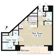 サン恵比寿 301 間取り図