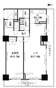 パーク・アヴェニュー神南 601 間取り図