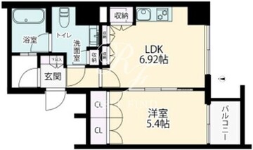 ＣＡＴＳ原宿 504 間取り図