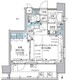 レジディア蒲田5 210 間取り図