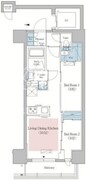 アーバネックス菊川4 201 間取り図