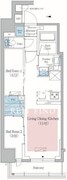 アーバネックス菊川4 1103 間取り図